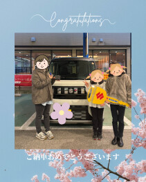 U様納車式